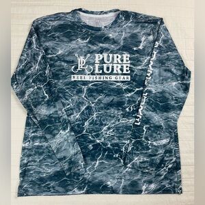 Pure Lure Fishing Gear Long Sleeve Shirt Men’s XL